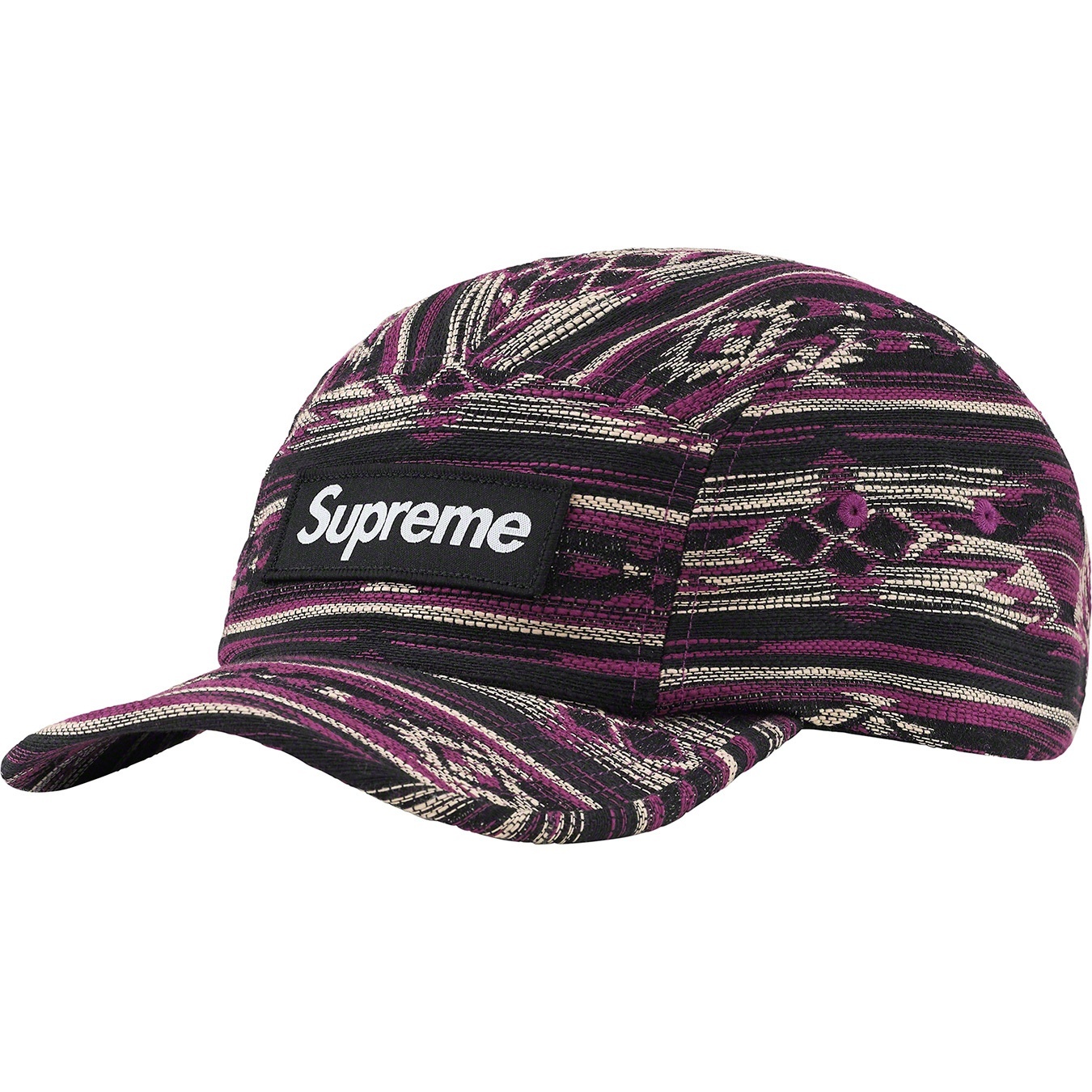 Woven Pattern Camp Cap view 2